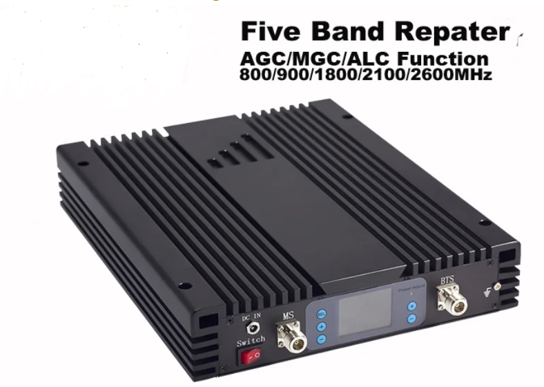 Triple-Band 2g/3G/4G Mobile Signal Booster Network Amplifier with WiFi Repeater RoHS Certified 900/1800/2100 Frequencies