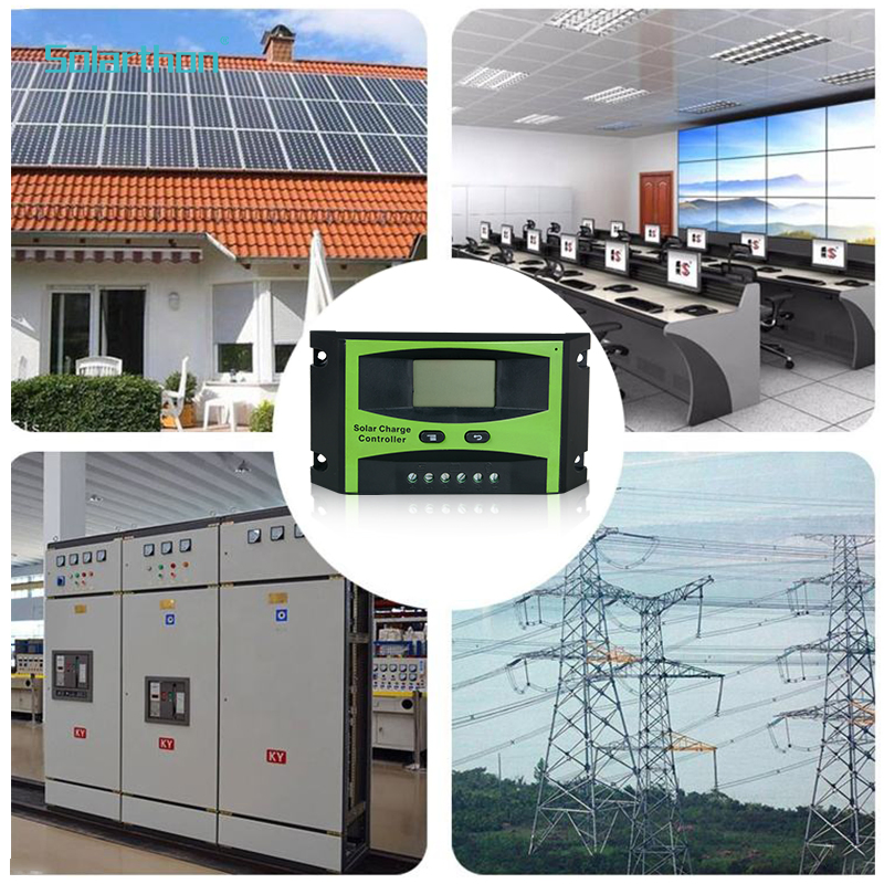 12V 24V 48V USB LCD Intelligent 10A 20A 30A 40A 60A 80A 100A Panel Battery Power PWM MPPT Solar Charge Controller