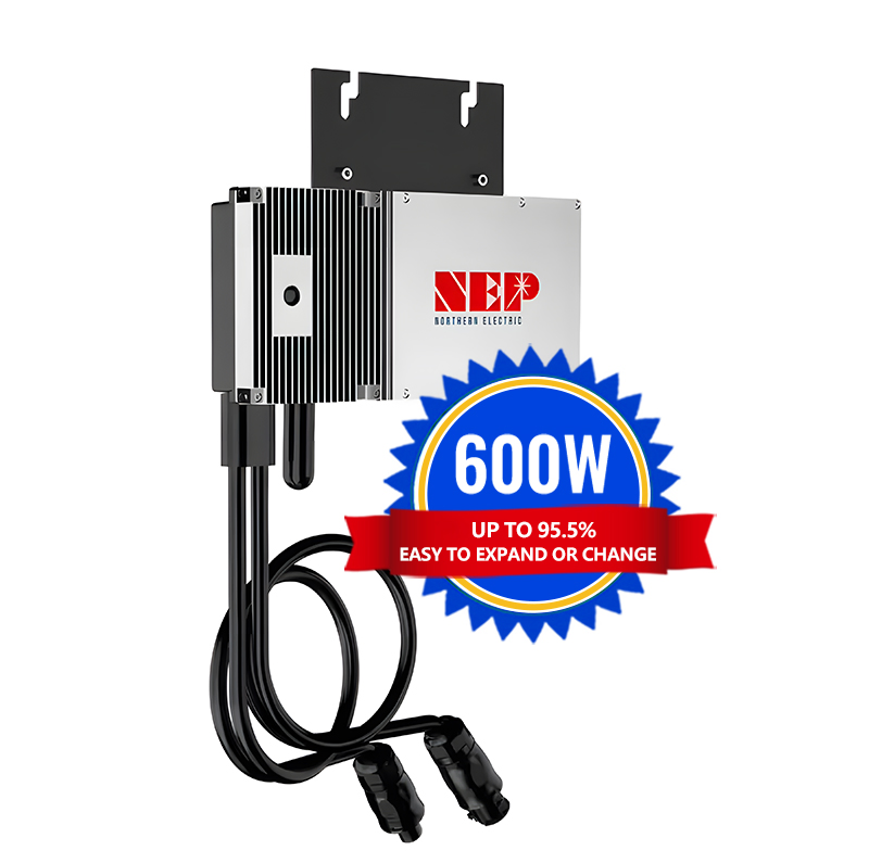 High Quality Nep Grid Tie Micro Inverter IP67 300W 500W 600W 800W Solar Emergency Power Backup Inverter Waterproof for Home Solar Power System