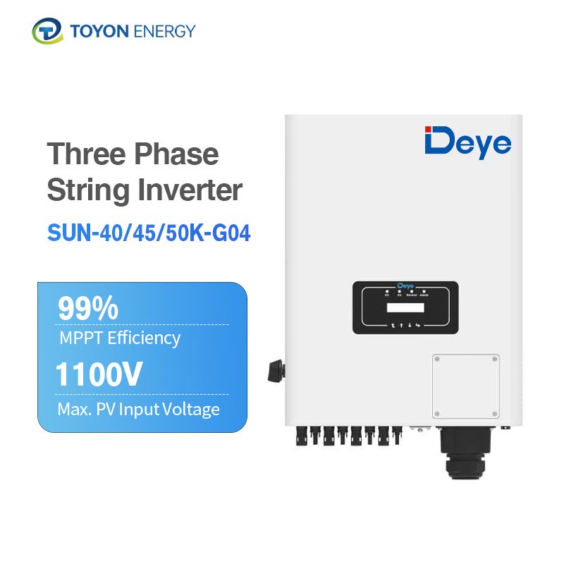 Deye Good Performance 50kw on Grid String Solar Inverter for Solar System
