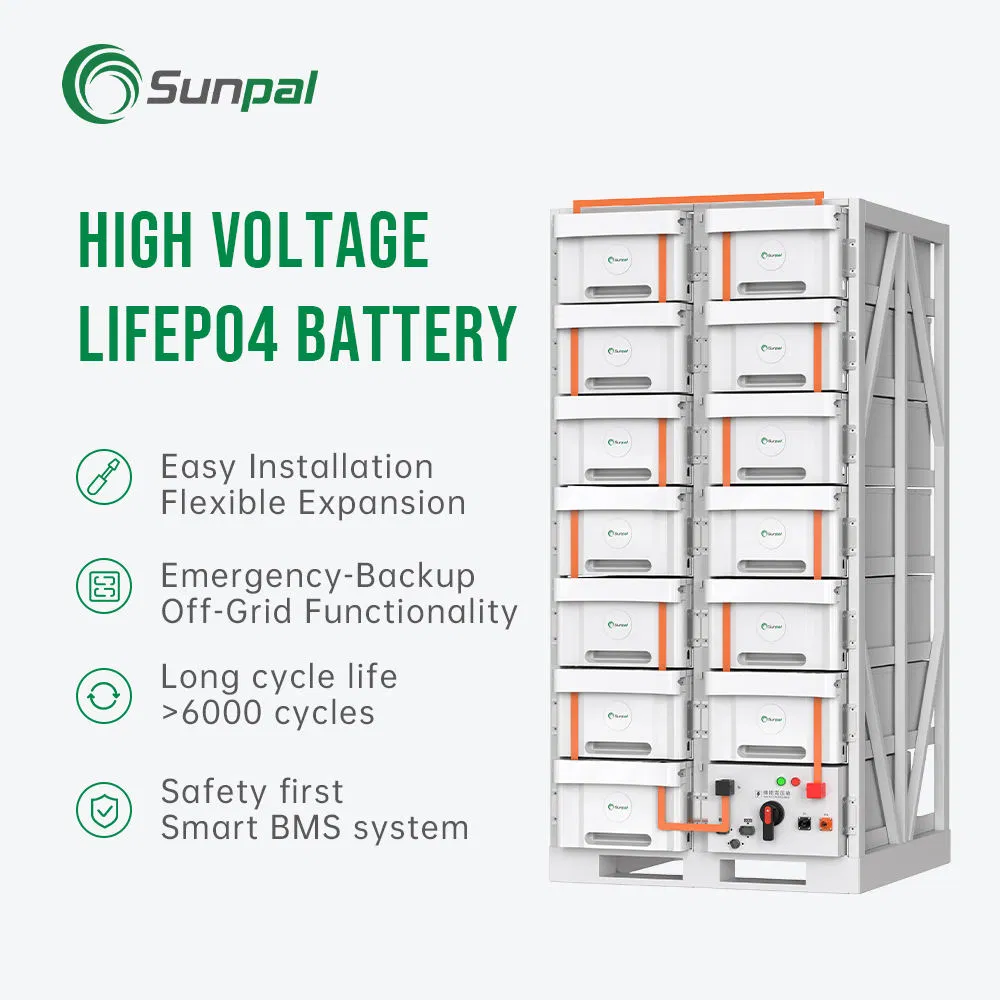 Sunpal All In One Solar Power System 60 80 Kw 100Kw Complete Hybrid Solar System Kit