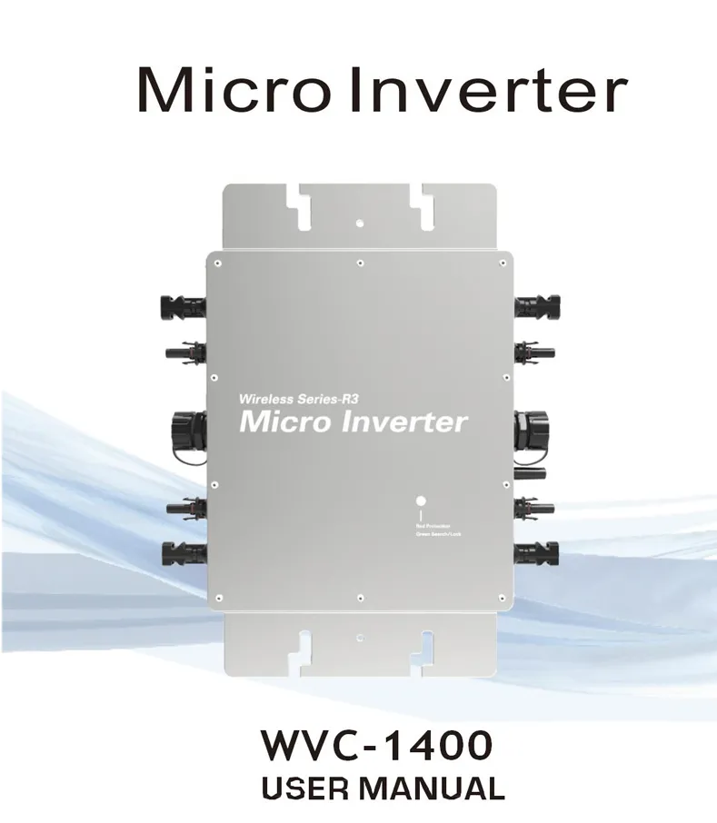 Solar Micro Inverter 1400W Details