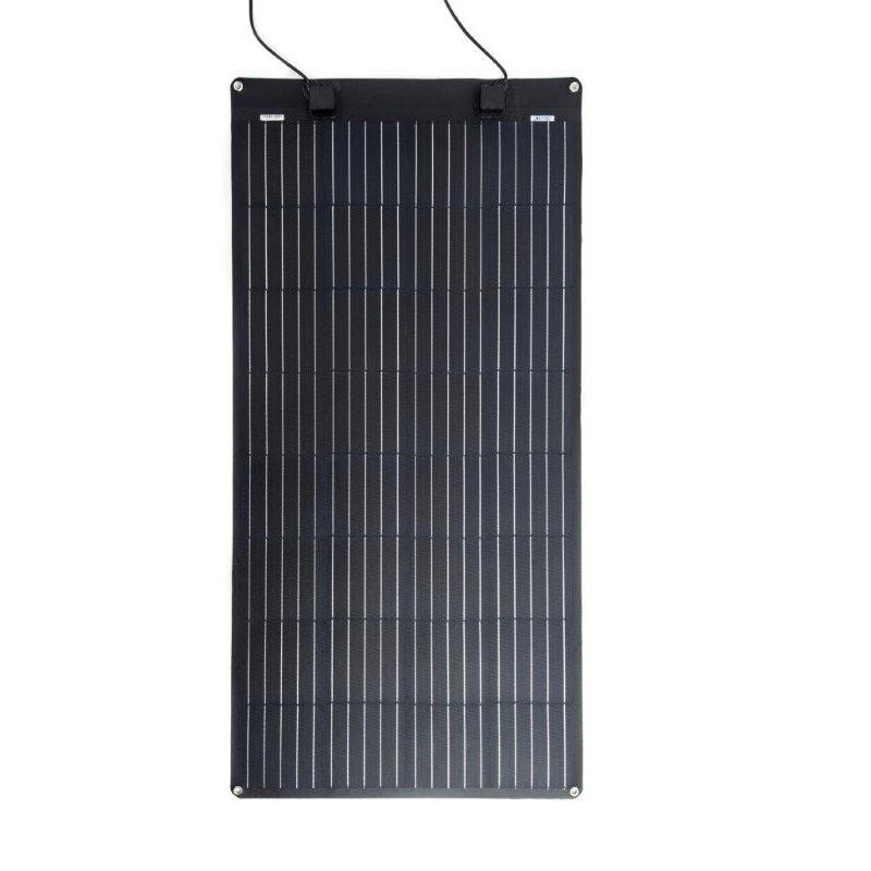 Walkable 110W Anti Slippery Surface Semi Flexible Solar Panel Rough ETFE for Marine Riverside Boat Yacht Power Supply
