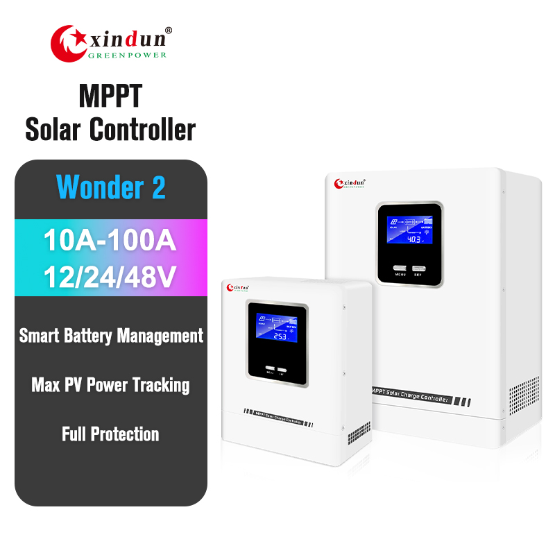 Best Photovoltaic PV 12V 24V 48V 50A 20A 30A 60A System Collector PWM MPPT Charging Charge Panel Power Solar Hybrid Charger Controller Regulator for Solar Panel