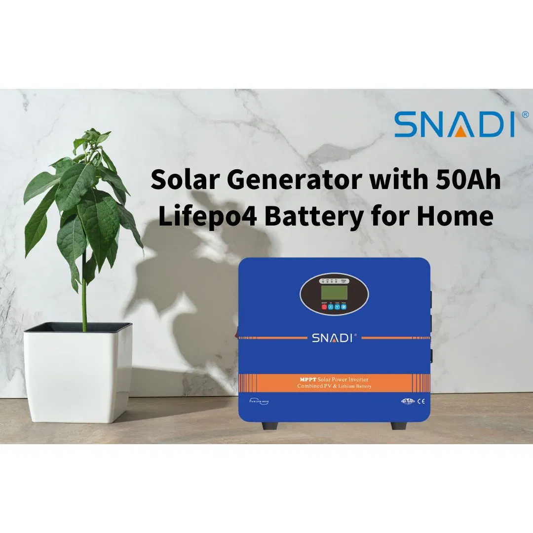 Home Residential 3kw 5kVA off Grid Tied Solar Energy Power System 220V 3000W 5000W Solar Panel PV Modules Inverter Generator System