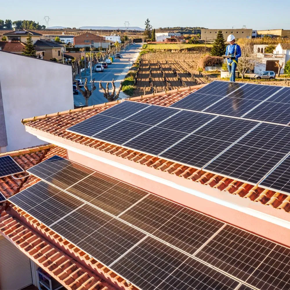 Rosenpv Best Seller 5kw 10kw 15kw Home Solar Energy System 5kVA 10kVA 15kVA Residential Solar Power System