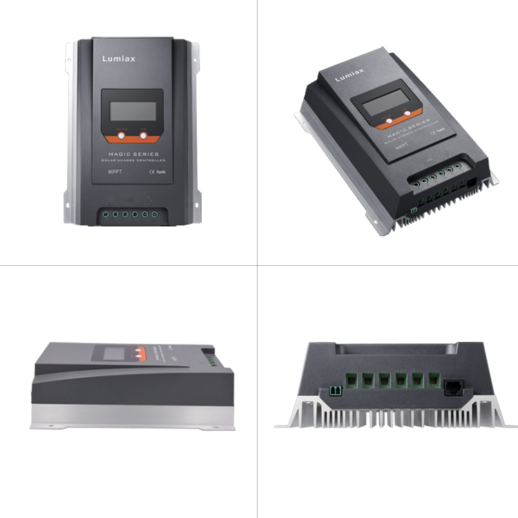 30A 12V 24V Waterproof PWM MPPT Solar Charge Controller with Aluminium Outer