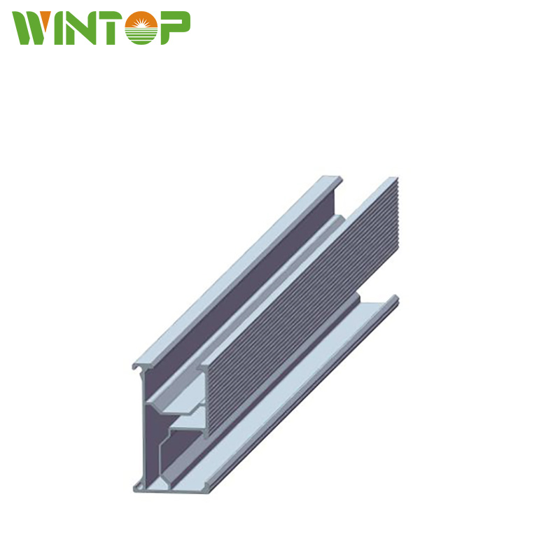 Ballasted Inclined Roof on-Grid Solar Panel Bracket System