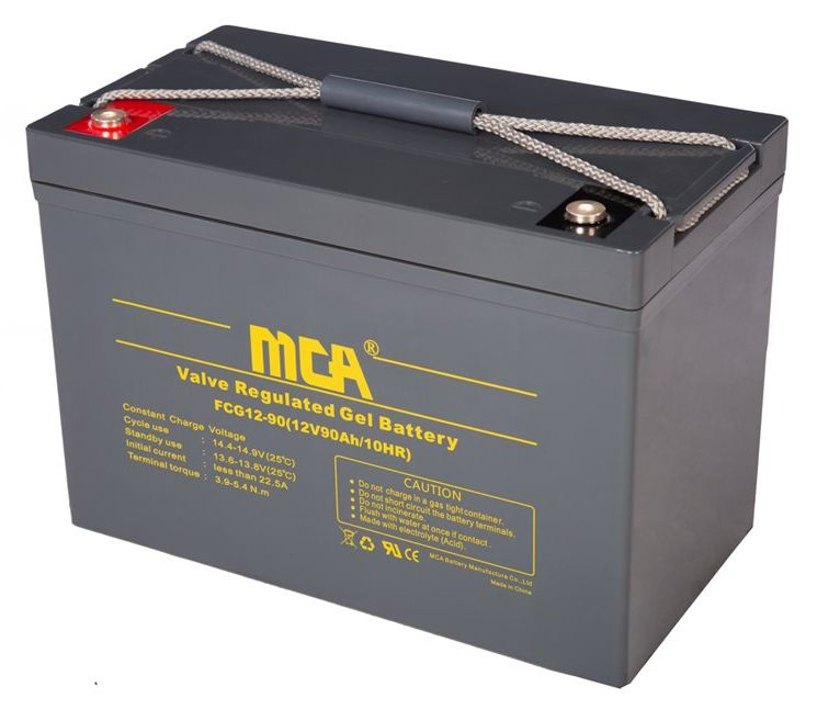 Long Lasting 100ah VRLA AGM Gel Battery for Solar