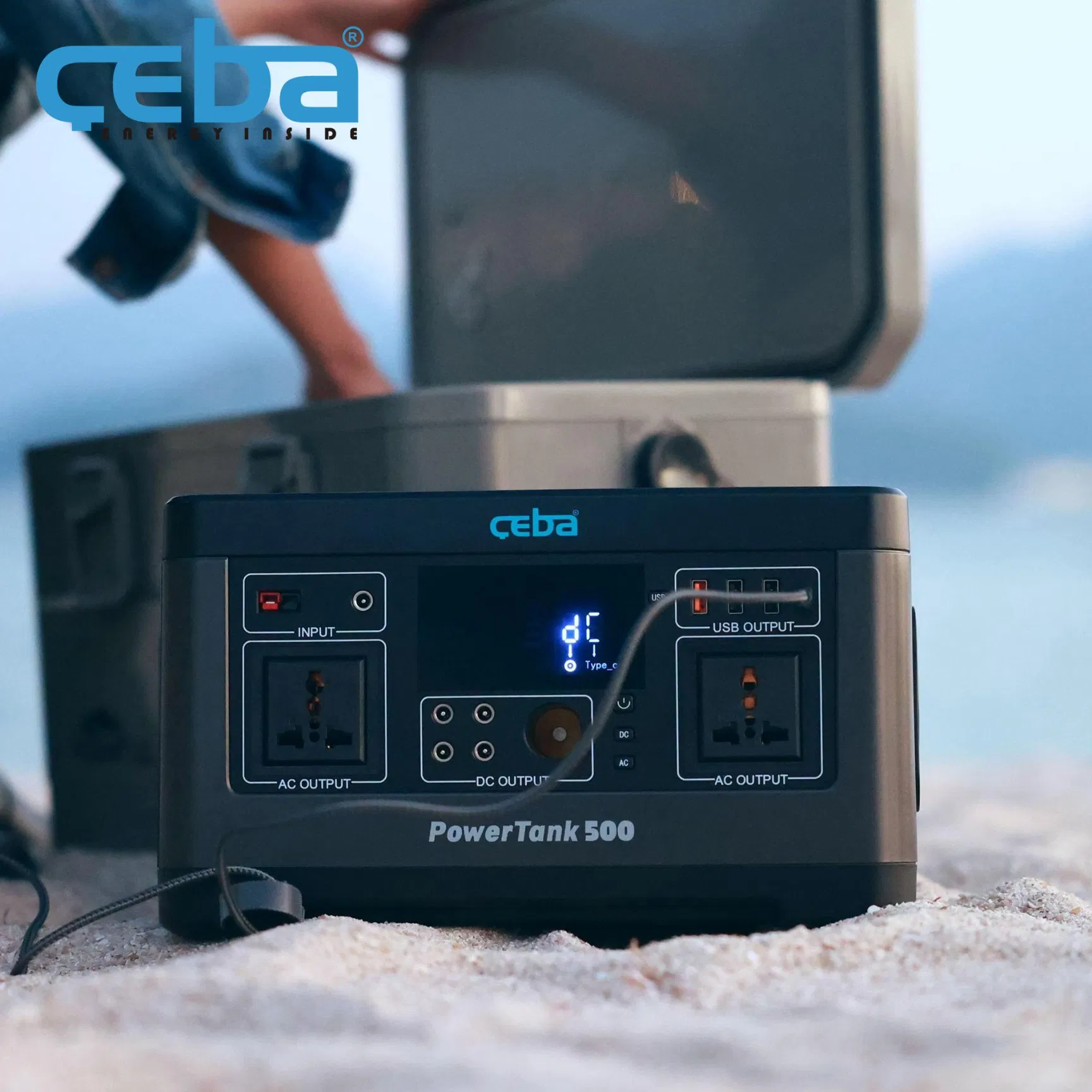 OEM 150W 200W 300W 500W 1000W Solar Outdoor Supply Portable Power Station for Camping