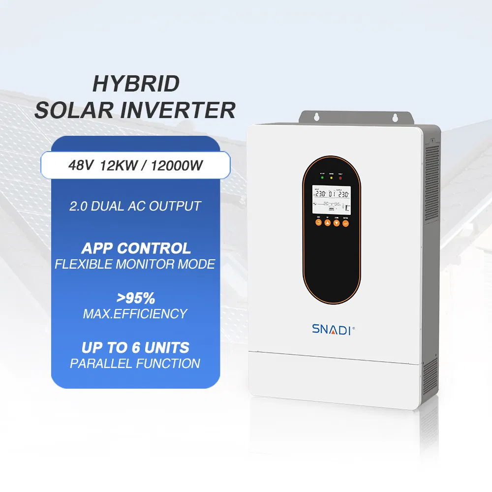 11kw Hybrid Solar Inverters with Dual MPPT 10kw Solar Power Inverter