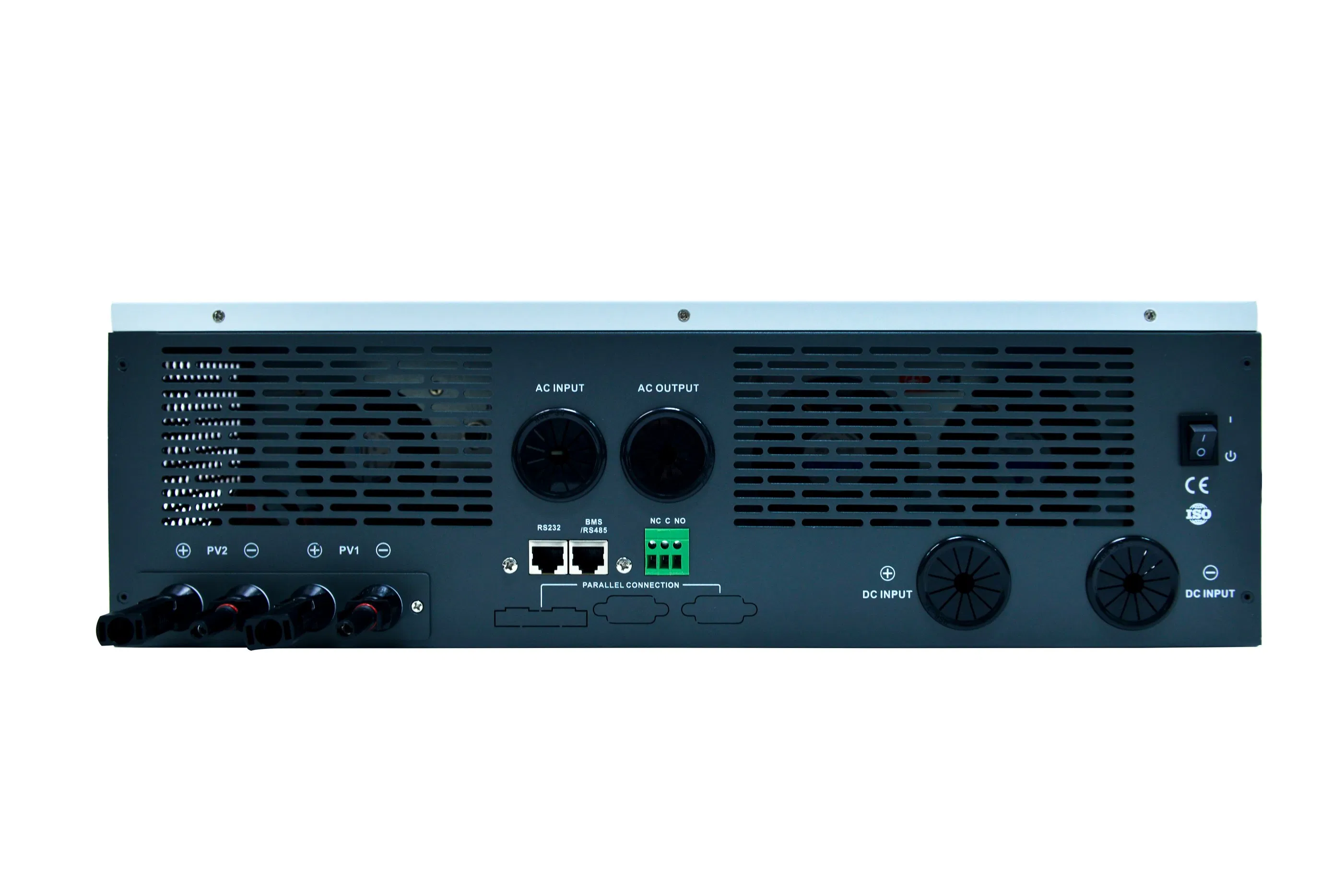 Hybrid off-Grid Solar Inverter 1.2kw with 10kVA Continuous Output Dual Three-Phase 240VAC String Inverter