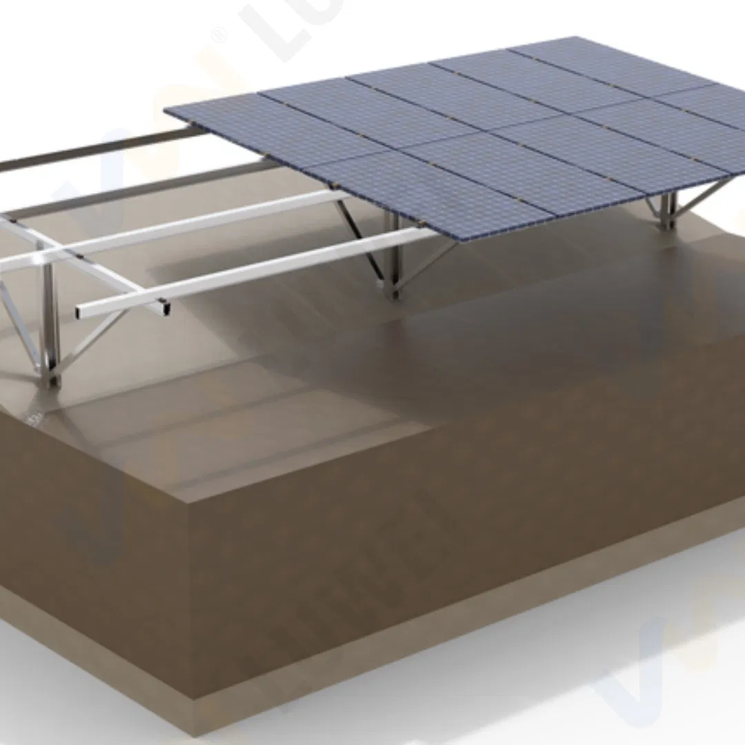 Customizable Tilt Angle 80kw Luwei Solar Power Solution