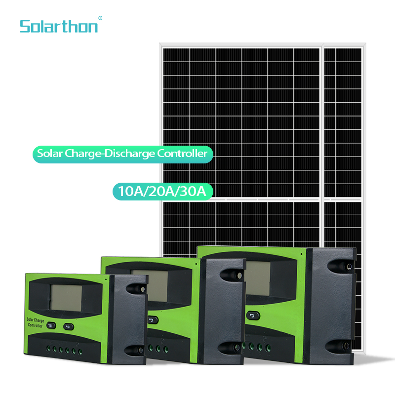 12V 24V 48V USB LCD Intelligent 10A 20A 30A 40A 60A 80A 100A Panel Battery Power PWM MPPT Solar Charge Controller