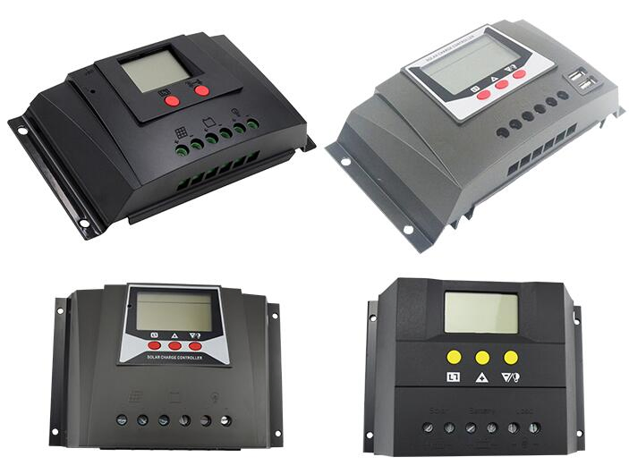 10-60A 12V/24V Auto 48V USB PWM/MPPT Solar Charger Controller with LCD Screen