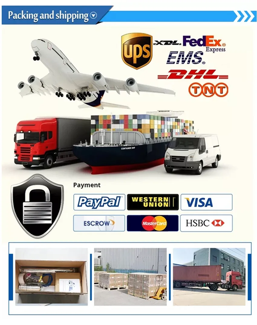 Packaging and Shipping