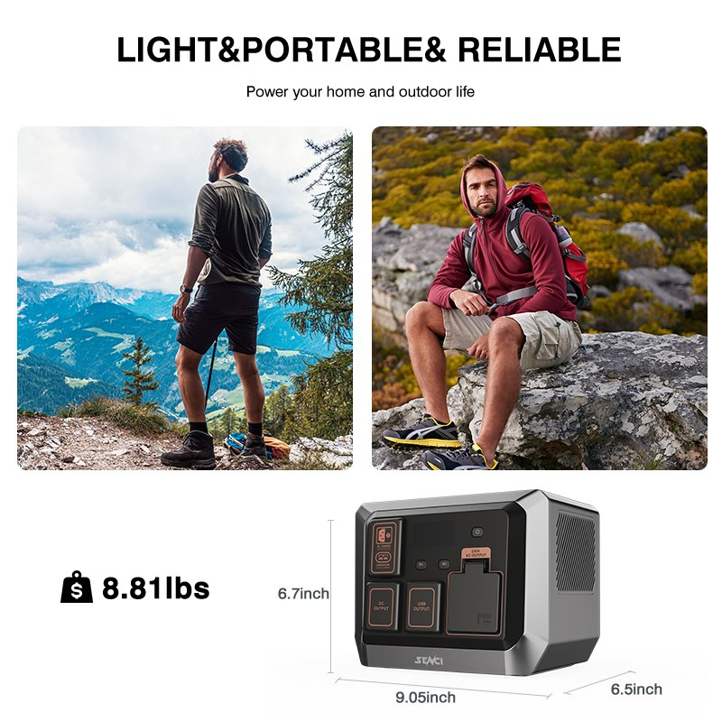 Wholesale 110V 220V LiFePO4 Battery off Grid Portable Solar Generator 1000W 1500W 2000W 5000W Portable Power Station