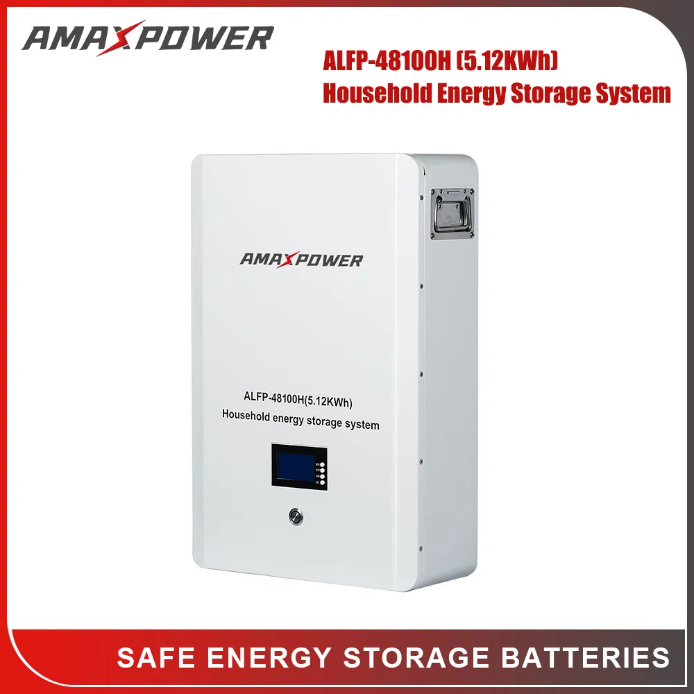 5kwh/10kwh/15kwh Residential Lithium Energy Storage System 51.2V 100ah/150ah/200ah Wall Mounted Solar Power LiFePO4 Cell Battery for Household Electric Backup