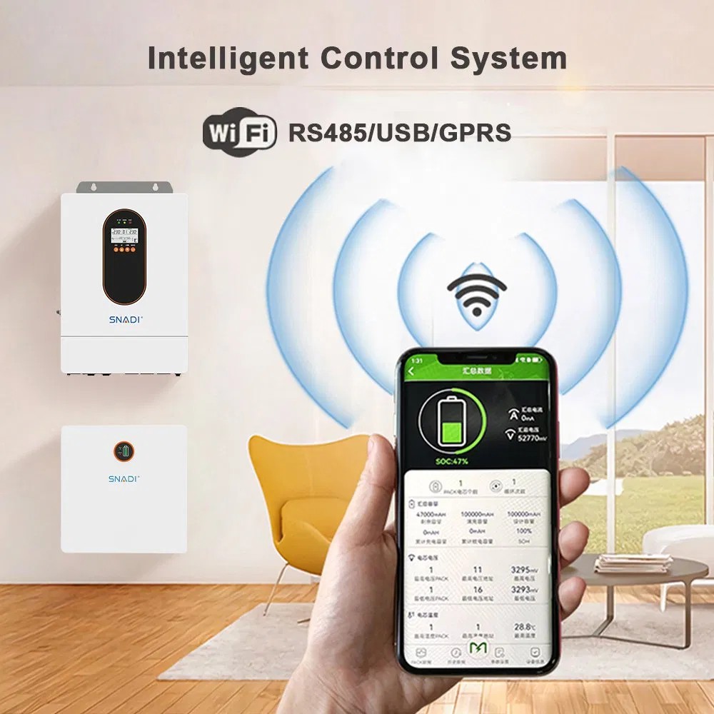 11kw Hybrid Solar Inverters with Dual MPPT 10kw Solar Power Inverter