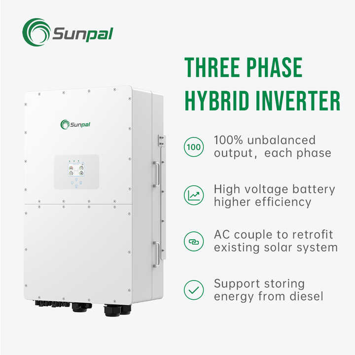Sunpal All In One Pv Solar System 15Kw 20Kw Full Solar Power System Home Kit