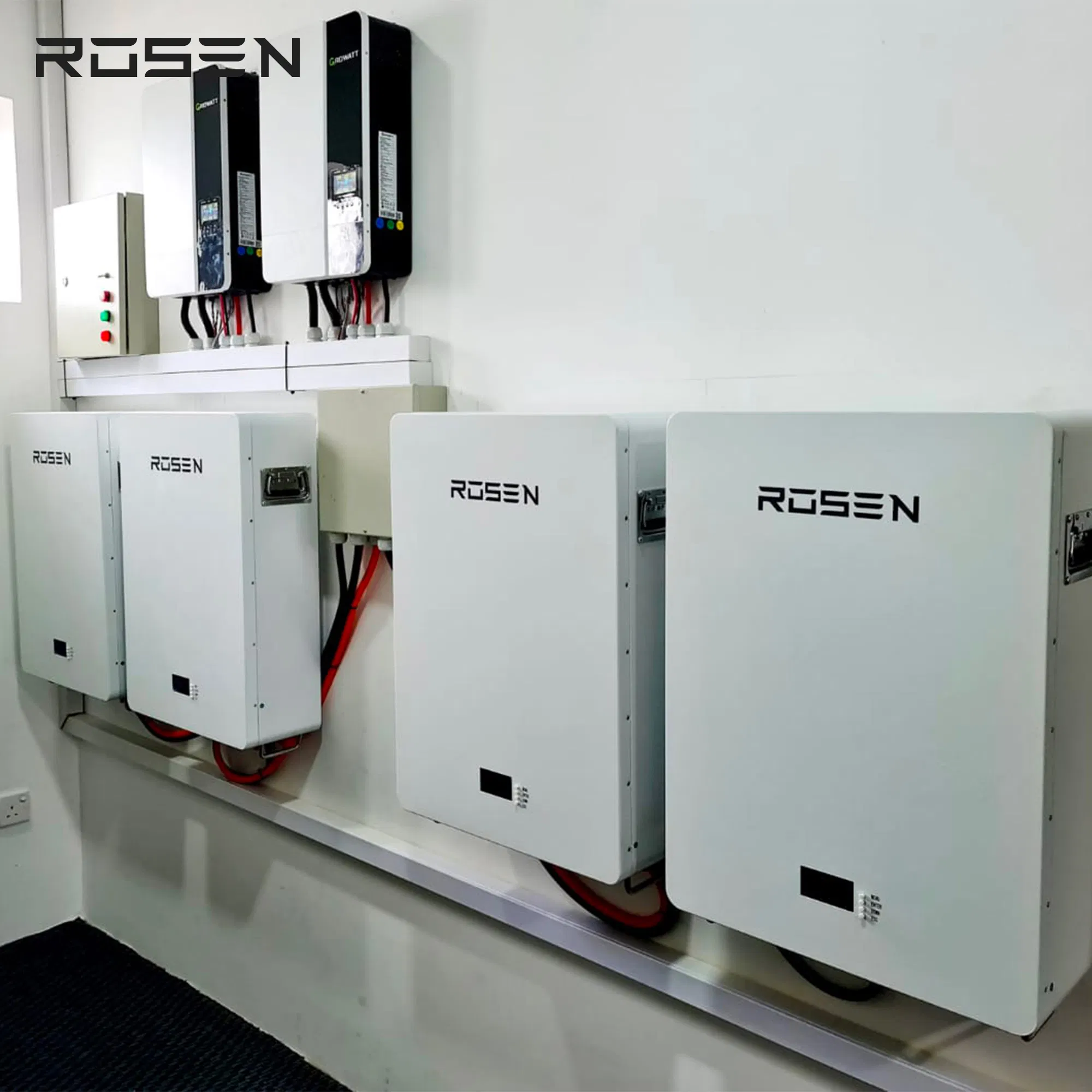 Rosenpv Best Seller 5kw 10kw 15kw Home Solar Energy System 5kVA 10kVA 15kVA Residential Solar Power System