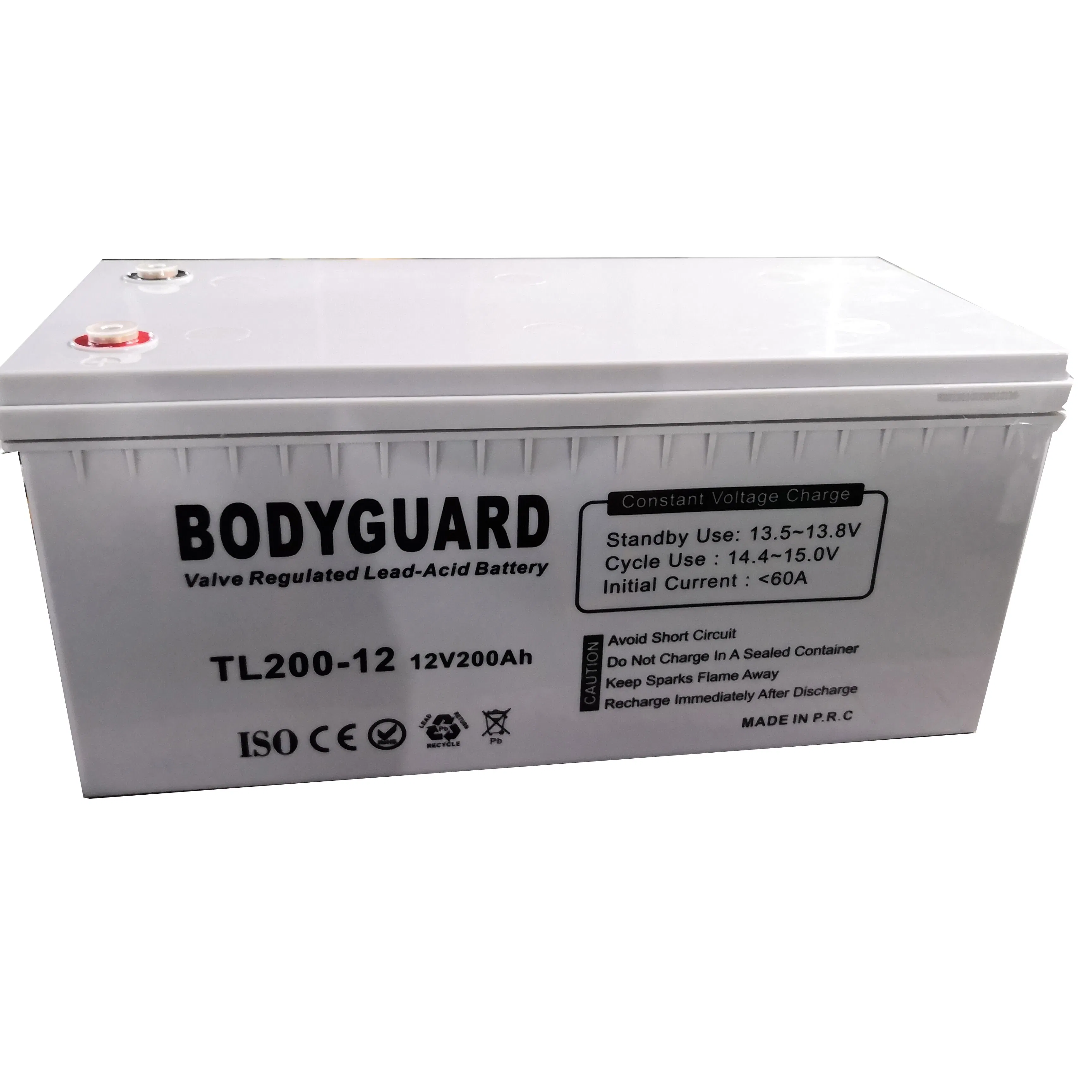 Tl12-200 12V200ah VRLA Sealed Lead Acid UPS Battery Power Backup Battery Used of UPS, Emergency Lighting Battery Solar Battery Deepcycle Battery Gel Battery