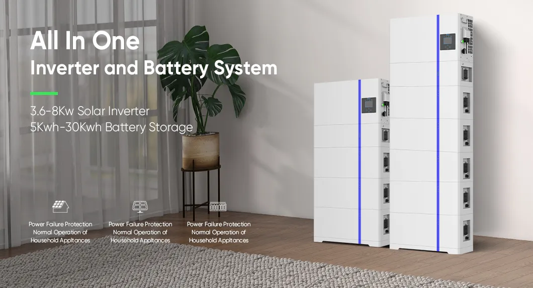 All in one battery and inverter