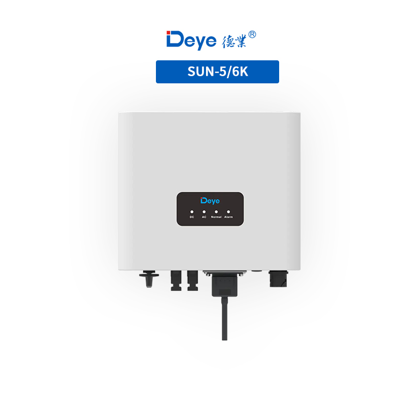 Factory Price Deye Sun-6K-G04 on Grid 6kw Single Phase String Solar Inverter