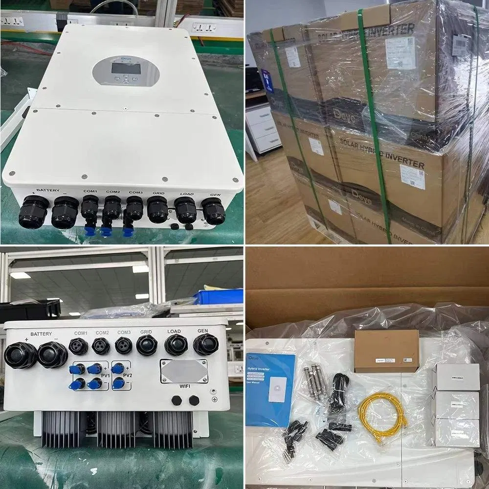 Low Price Deye PV Inverter 60kw 70kw 75kw 80kw Three Phase String Solar Inverter