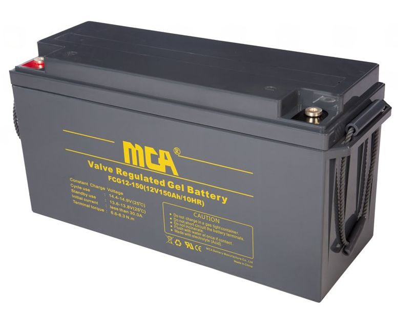 Long Lasting 100ah VRLA AGM Gel Battery for Solar