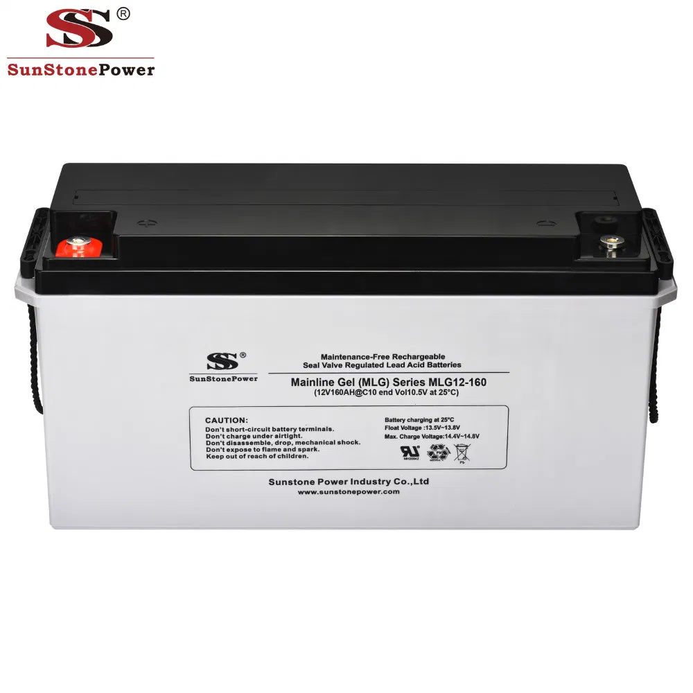 12V160ah Gel Lead Acid Battery for Solar System Best Quality Storage Battery
