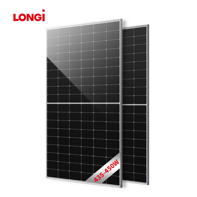 Longi 500W 535W 555W Half Cell Wholesale Poly PV Fold Flexible Black Monocrystalline Polycrystalline Photovoltaic Module Mono Solar Energy Sun Power Panel