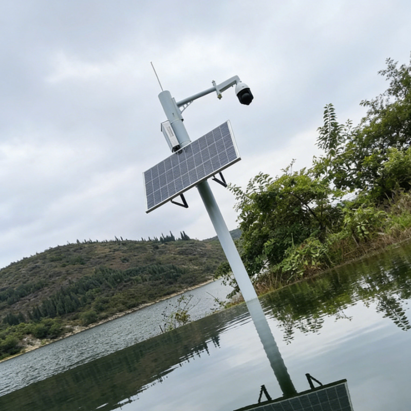 Hybrid 60W 30ah 333wh All-in-One Solar Power Kit UPS for 4G Security Cameras Portable Solar Charging Station Monitoring