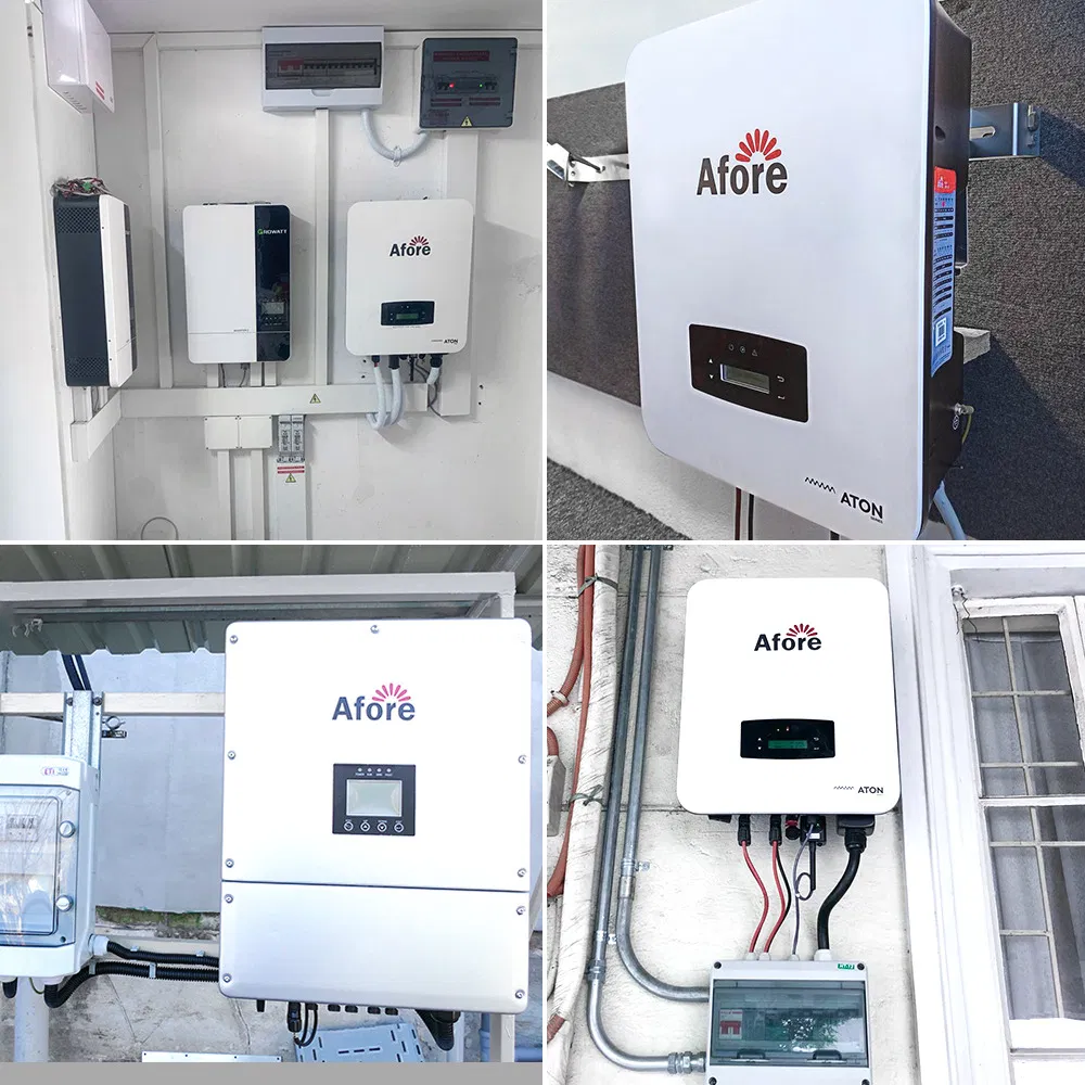 Afore Three Phase Solar On Grid Solar Inverter 80Kw 100Kw 100000 Watt 110Kw 3 Phase Pure Sine Wave String Inverter