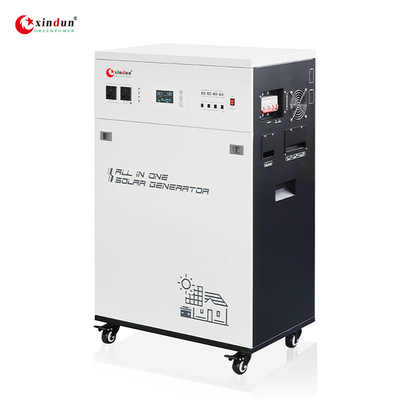 1500W Home Use Portable All in One Energy Storage 3kwh Solar Power Generator Mobile PV off Grid Hybrid Lithium Battery Backup Solar Power Kits