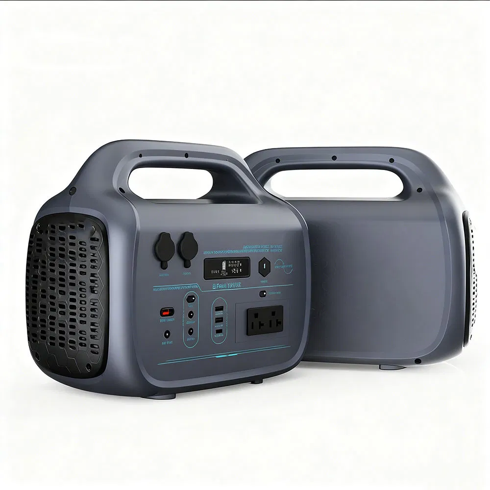 Outdoor Camping and Home Use LiFePO4 Batteries Solar Battery Power Bank Energy Storage Solar Generator1000W Portable Power Station