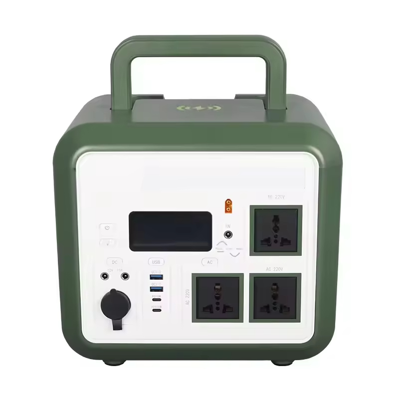 1200W Fast-Charge Power Station Portable Solar Emergency Storage for Outdoor Camping