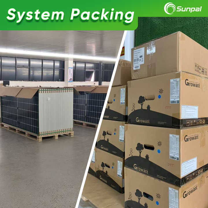 Sunpal All In One Solar System 40Kw 50Kw Multifunctional Solar Power Kit