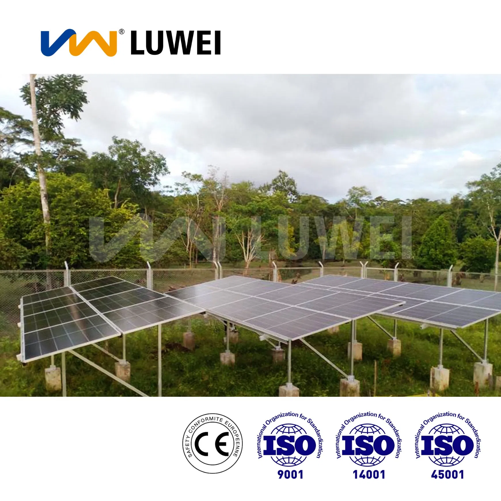 Luwei Solar Power Kits: Customizable Mounting Solutions Available2.
