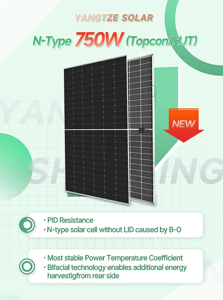 750W Monocrystalline Solar Panel