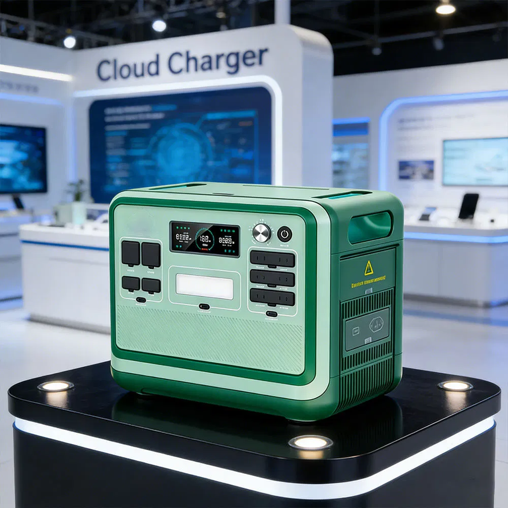 Manufacturers Customized Standby Camping Outdoor 2400W Portable Power Station Emergency Energy Storage Supply Solar Storage Generator Lithium Ion Battery