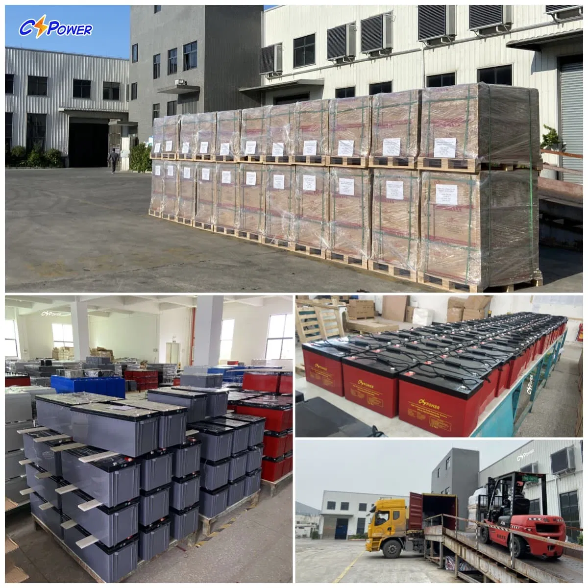 Cspower 3 Years Warranty 1600 Cycle Life 12V 100ah/200ah/300ah AGM Gel Rechargeable Battery for Solar/UPS/Telecom/Energy Storage System