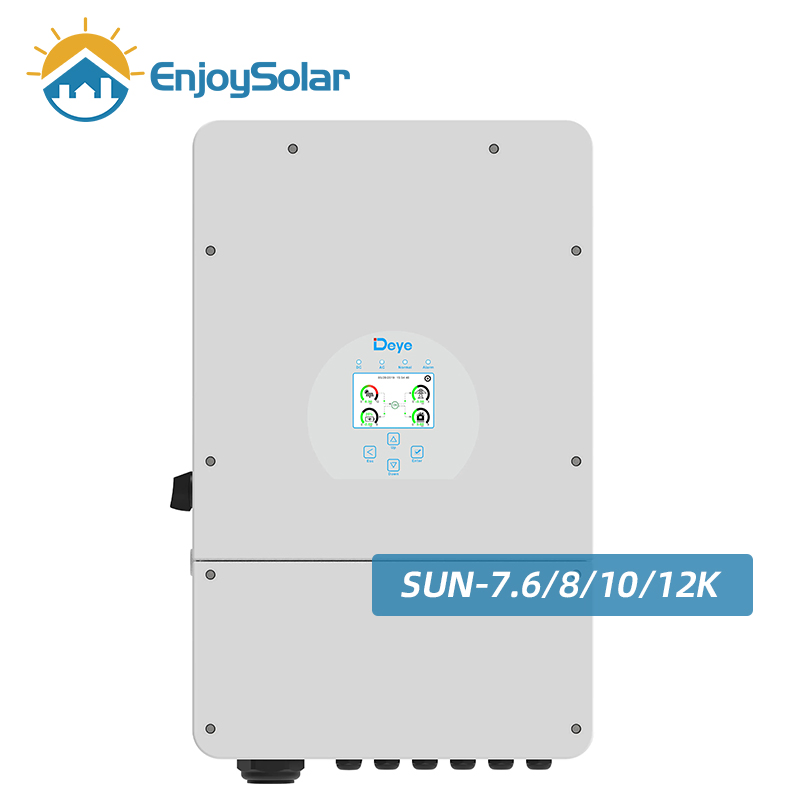 Deye Hybrid String Solar Inverter 8kw 9kw 10kw Single Phase Power for Solar System