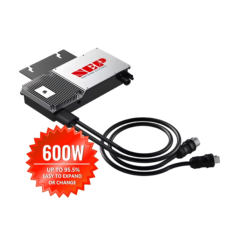 Low Price High Quality Nep Micro Inverter with WiFi/PLC Single/Three Phase MPPT on Grid Solar Panel 300/500/600/800W