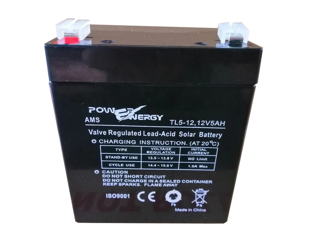 12V 5.0ah VRLA Battery Main View