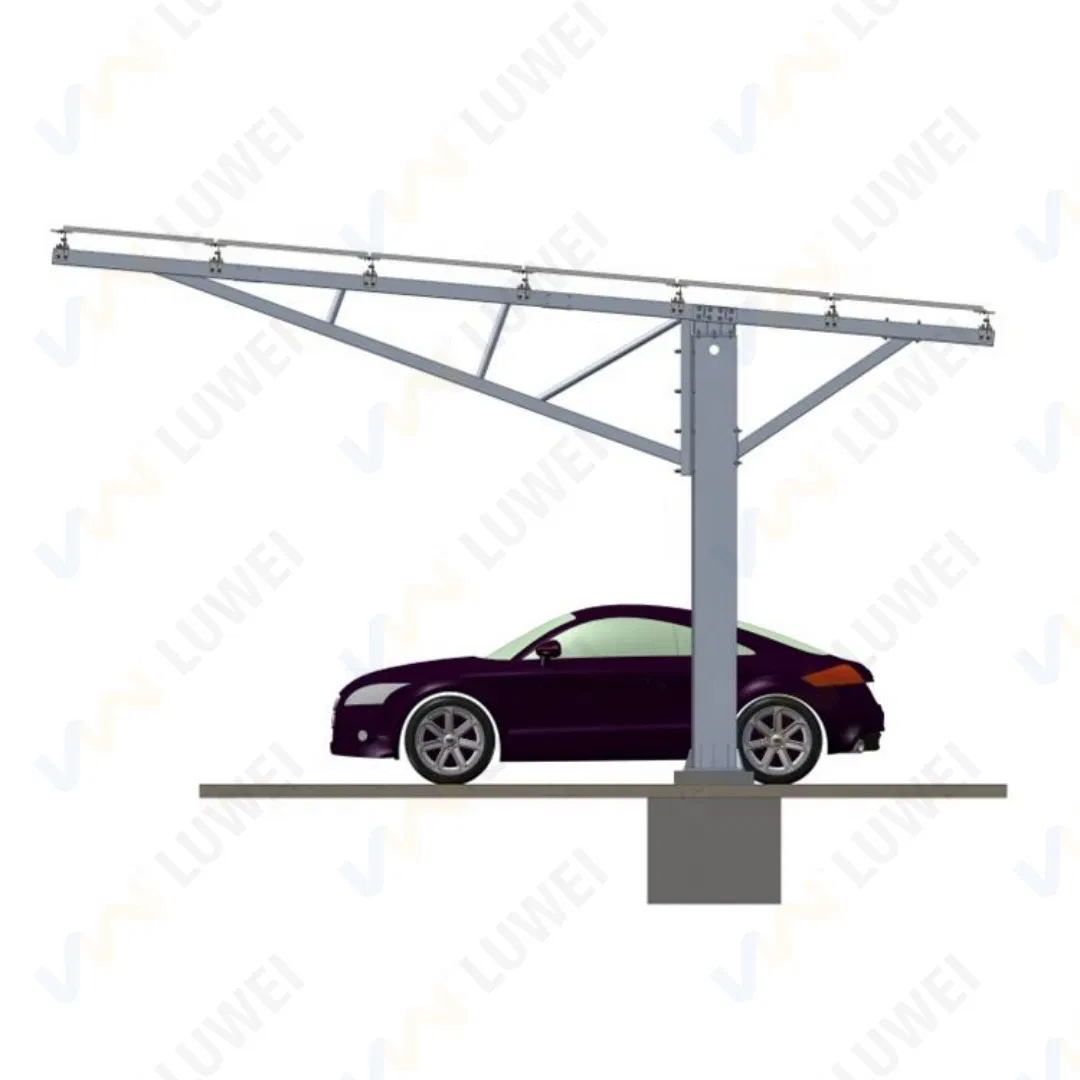 Luwei Solar Carport 1MW Commercial Energy Power Solution for Businesses