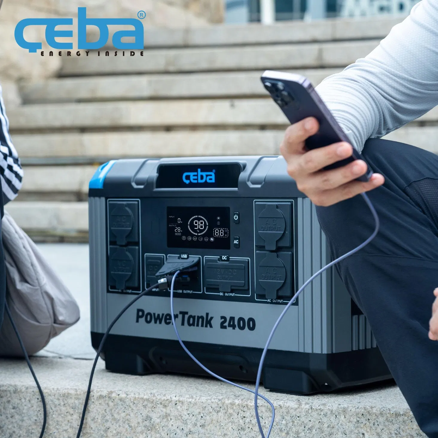 OEM 150W 200W 300W 500W 1000W Solar Outdoor Supply Portable Power Station for Camping