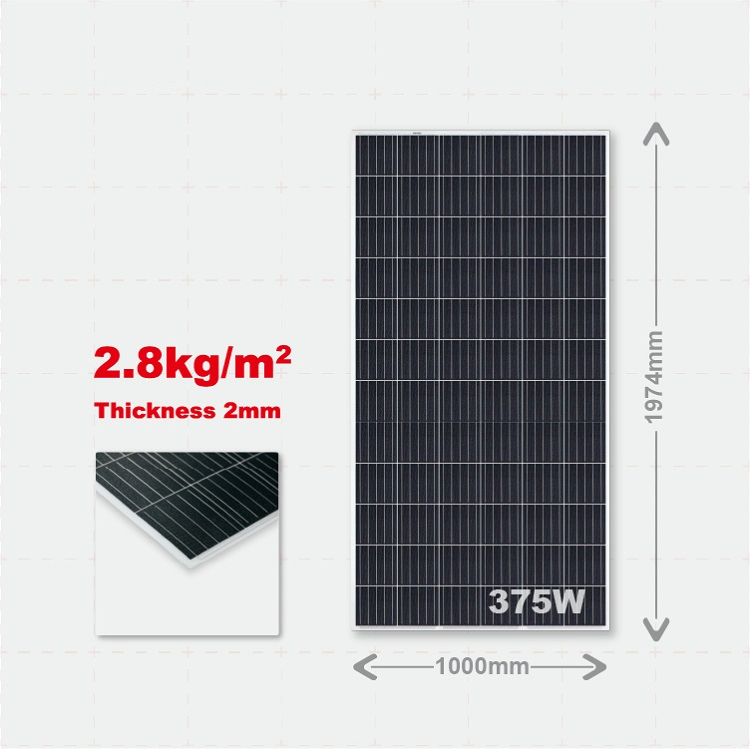 Wholesale Sunman Flexible Solar Panel 400W 500W 520W 550W High Efficiency Monocrystalline Flexible Modules Solar Panel Price for Solar Panel System