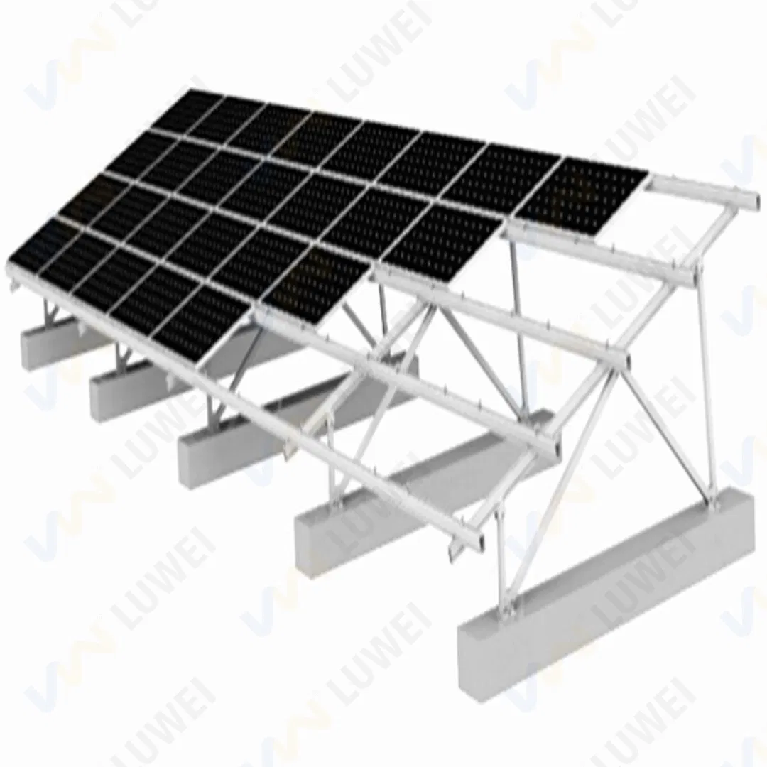 Customizable Tilt Angle 80kw Luwei Solar Power Solution
