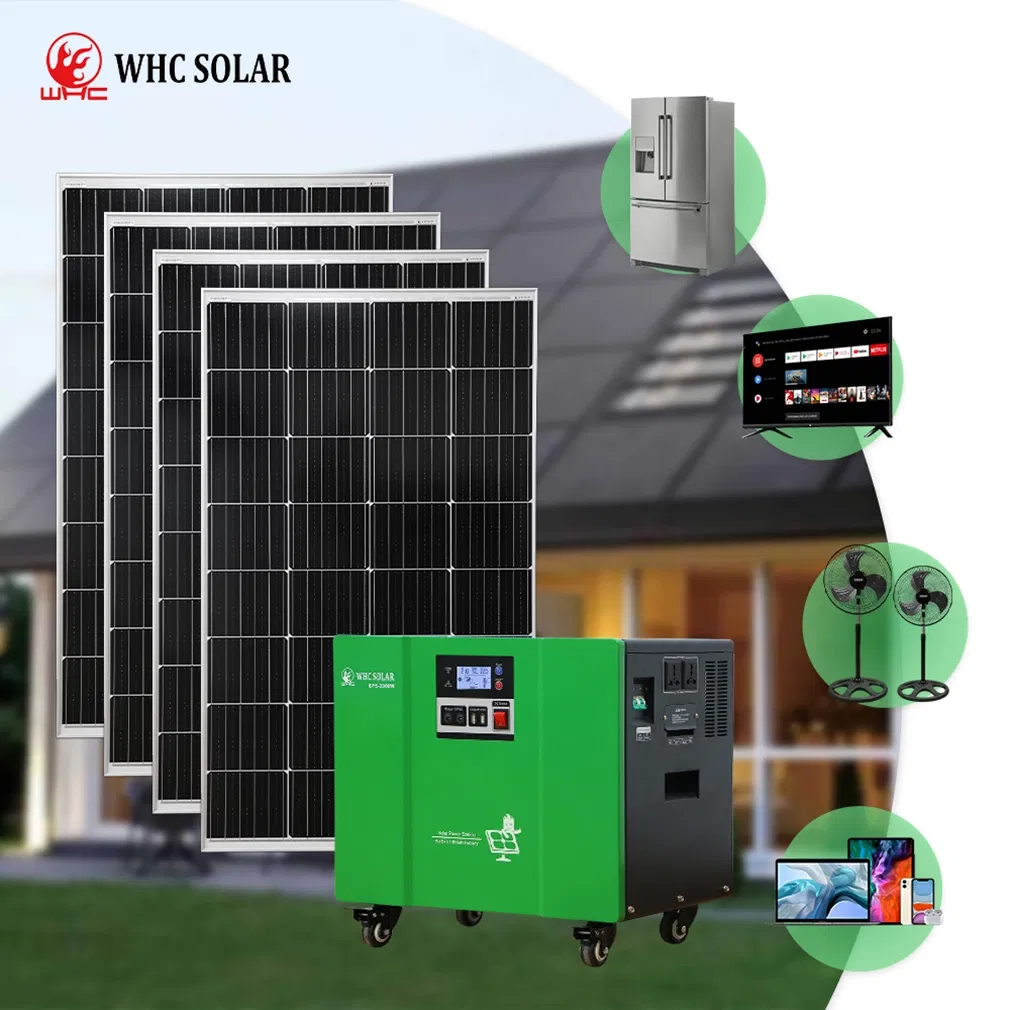 Home Solar Energy System 2kw 3kw 5kw 10kw All in One Solar Power Generator Kit with LiFePO4 Lithium battery